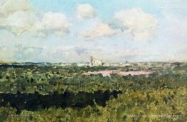 Vue du monastère Novodevichy Vue du monastère Novodevichy