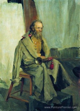 Le modèle portant un great-couat Le modèle portant un great-couat