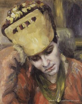 Portrait de jeune femme avec Kokoshnik Portrait de jeune femme avec Kokoshnik