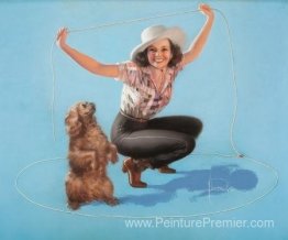 Essayez ceci (Cowgirl avec lasso) Essayez ceci (Cowgirl avec lasso)