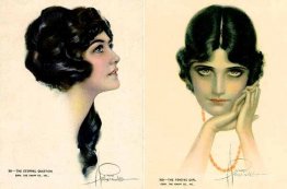 La question éternelle et la fille pensive La question éternelle et la fille pensive