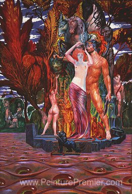 Aphrodite et Persée sur l'île des yeux (Arcadia) Aphrodite et Persée sur l'île des yeux (Arcadia)