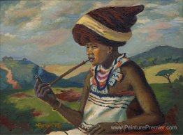 Femme Xhosa traditionnelle Femme Xhosa traditionnelle