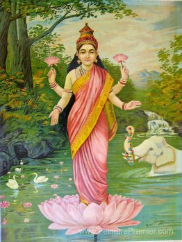 Lakshmi, la déesse de la richesse Lakshmi, la déesse de la richesse