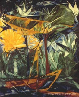 Forêt jaune et verte Forêt jaune et verte