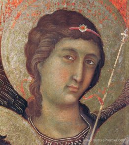 Madonna et enfant sur un trône (fragment du côté avant) Madonna et enfant sur un trône (fragment du côté avant)