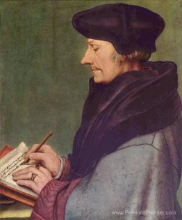 Portrait d'Erasmus of Rotterdam Writing Portrait d'Erasmus of Rotterdam Writing