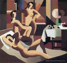 Trois nus dans un intérieur Trois nus dans un intérieur