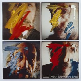 Quatre autoportraits 05.3.81 Quatre autoportraits 05.3.81