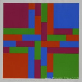 Durchdringung von vier verschr?nkten Farbgruppen Durchdringung von vier verschr?nkten Farbgruppen