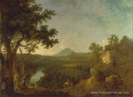 Vue près de Wynnstay, le siège de Sir Watkin Williams-Wynn, bt. Vue près de Wynnstay, le siège de Sir Watkin Williams-Wynn, bt.
