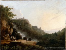 Vue de Tivoli: la Cascatelle et la «villa de Maecenas» Vue de Tivoli: la Cascatelle et la «villa de Maecenas»
