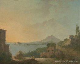 La villa de Cicéron et le golfe de Pozzuoli La villa de Cicéron et le golfe de Pozzuoli