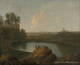 La tête du lac Némi La tête du lac Némi