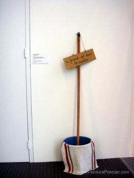 La Mona Lisa est dans les escaliers La Mona Lisa est dans les escaliers