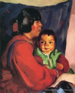 Maria et bébé Maria et bébé