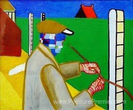 Homme avec du fil Homme avec du fil