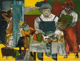 La famille (autour de la table à manger) La famille (autour de la table à manger)