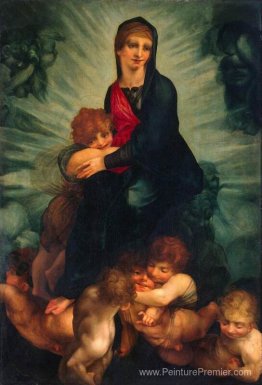 Madonna et enfant avec putti Madonna et enfant avec putti