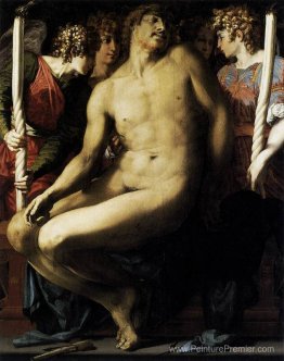 Christ mort avec des anges Christ mort avec des anges