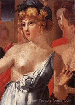 Moïse défend les filles de Jethro (détail) Moïse défend les filles de Jethro (détail)