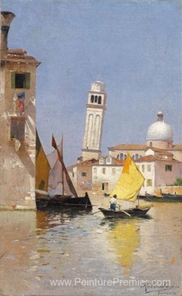 Vue de San Pietro di Castello, Venise Vue de San Pietro di Castello, Venise