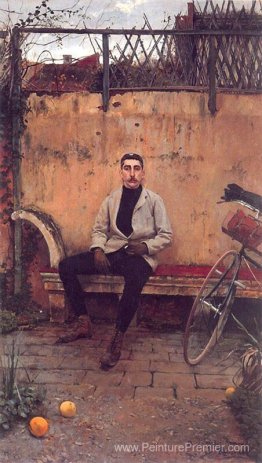 Portrait de Ramon Casas Portrait de Ramon Casas