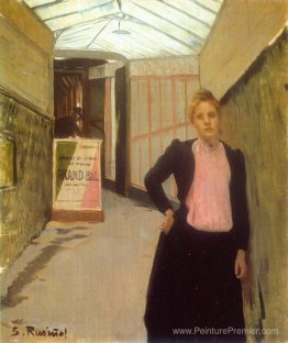 Vendeur de billets au Moulin de la Galette Dance Hall Vendeur de billets au Moulin de la Galette Dance Hall