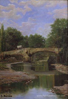 Pont sur une rivière Pont sur une rivière