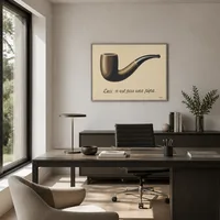 La trahison des images (ce n'est pas un tuyau) — Bureau design