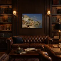 Capri, Italie — Bibliothèque classique