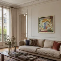 Nature morte cristalline — Appartement parisien