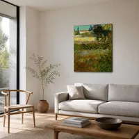 Jardin à fleurs — Maison scandinave