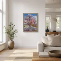Pêche en fleurs (en mémoire de mauve) — Maison scandinave