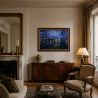 La nuit étoilée — Appartement parisien