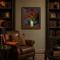 Vase avec coquelicots rouges — Bibliothèque classique