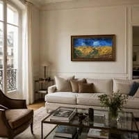 Wheatfield avec corbeaux — Appartement parisien