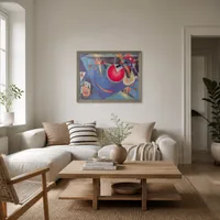 Bleu — Maison scandinave