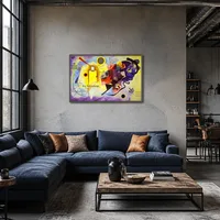 Jaune-rouge-bleu — Loft moderne