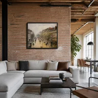 Boulevard Montmartre pioggia di primavera — Loft moderne
