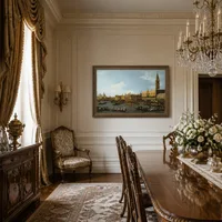 Le Bucintoro, Venise — Salle à manger de château