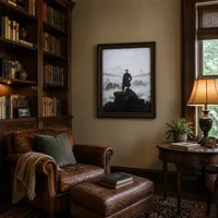 Le vagabond au-dessus de la mer du brouillard — Bibliothèque classique