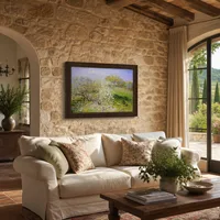 Pommiers en fleurs — Villa italienne
