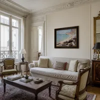 Bateaux sur la plage à Etreat — Appartement parisien