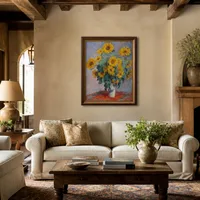 Bouquet de tournesols — Villa italienne