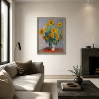 Bouquet de tournesols — Résidence contemporaine