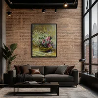 Fleurs dans un pot — Loft moderne