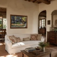 Dans le jardin — Villa italienne