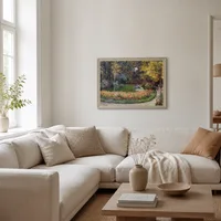 Dans le jardin — Maison scandinave