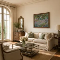 Iris dans le jardin de Monet — Appartement parisien